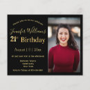 Search for golden 21st birthday invitations Chic