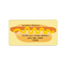 Search for yellow dog return address labels Fun