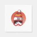 Search for snow ski napkins Snowboarder