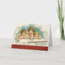 Search for cherub christmas cards Vintage