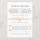 Search for coral grey wedding invitations Script