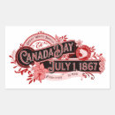 Search for canada day stickers Red