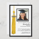 Search for white tassel graduation invitations Modern