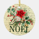 Search for joyeux noel christmas tree decorations Red and green