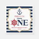 Search for red white and blue napkins Boy