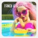 Search for dog swimming stickers Pool