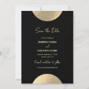 Search for circle black invitations Contemporary