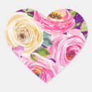 Search for purple glitter heart stickers Watercolor