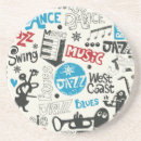 Search for jazz coasters Illustration