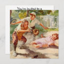 Search for baseball game invitations Children
