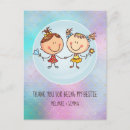 Search for unique best friend postcards Bff