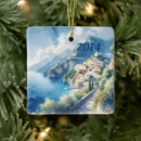 Search for positano christmas tree decorations Mediterranean