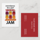 Search for jam business cards Preserves