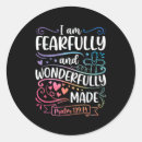 Search for psalm 139 stickers Wonderfully made