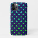 Search for green lucky clover pattern iphone cases St patrick's day