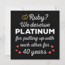 Search for funny anniversary invitations Couple