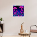 Search for glowing mushroom posters Vibrant colours