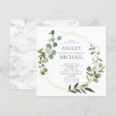 Search for geometric wedding invitations Watercolor floral