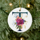 Search for letter t christmas tree decorations Initial