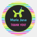 Search for circus party stickers Unicorn