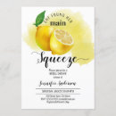 Search for lemonade bridal shower invitations Yellow