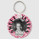 Search for zebra and pink key rings Celebrations