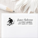 Search for skier return address labels Snow