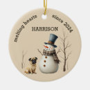 Search for pug christmas tree decorations Festive