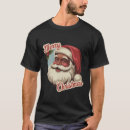 Search for retro vintage santa claus tshirts Snow