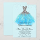 Search for silver quinceanera invitations Diamond