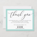 Search for business logo thank you cards Chic