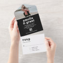 Search for all black invitations Simple