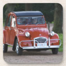 Search for red car coasters Artistic