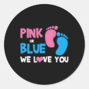 Search for we love you stickers Gender reveal