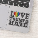 Search for anti love stickers Political