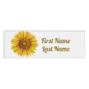 Search for sunflower name tags Happy