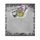Search for halloween witch notepads Pumpkin