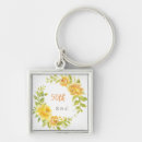 Search for wedding anniversary key rings Yellow