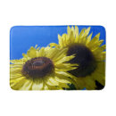 Search for sunflower bath mats Blue
