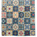 Search for spanish tile shower curtains Moroccan