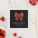 Search for black and white christmas napkins Elegant