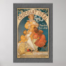 Search for vintage french chocolate posters Nouveau