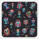 Search for retro 1950s stickers Space age