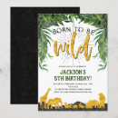 Search for jungle birthday invitations Forest