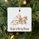 Search for medieval christmas tree decorations Knight