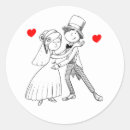 Search for black white red wedding stickers Vintage