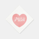 Search for mother mum napkins Watercolor