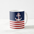 Search for red and white stripes mugs Anchor