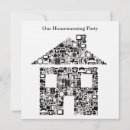 Search for black housewarming party invitations Chic