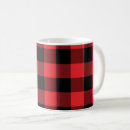 Search for red black buffalo check mugs Plaid